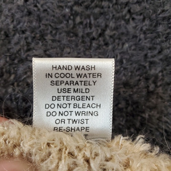 Christopher & Banks Patchwork Vest Sz L Mohair Cottagecore Hand Embroidered - Picture 12 of 14